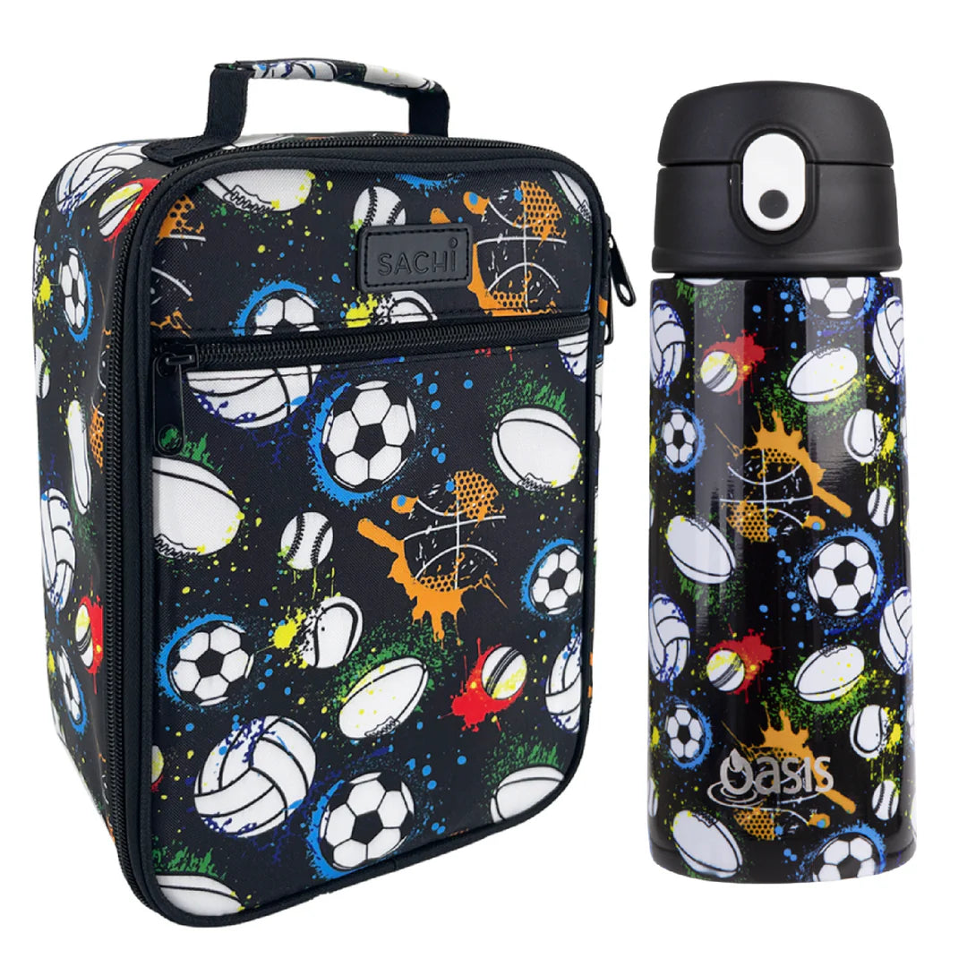Oasis insulated drink bottle with sipper 550ml