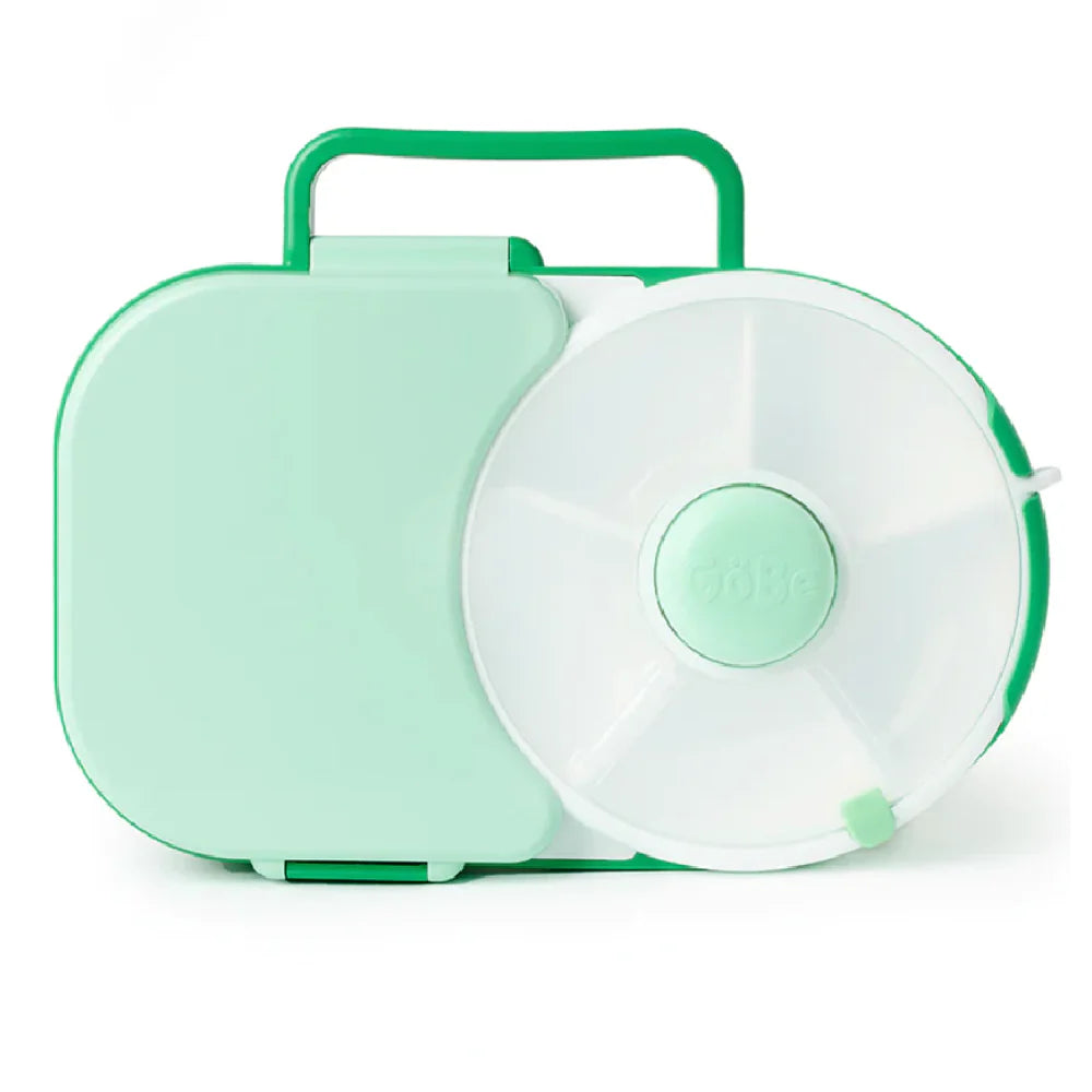 2 in 1 GöBe Lunchbox with snack spinner- available in 4 colors