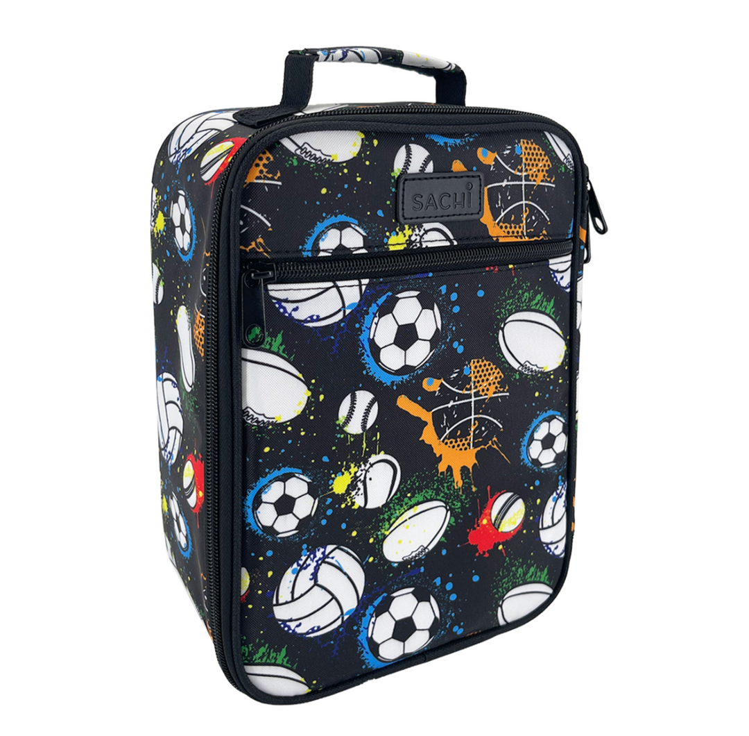SACHI INSULATED LUNCH BAG & BOTTLE BUNDLE - SPORTS