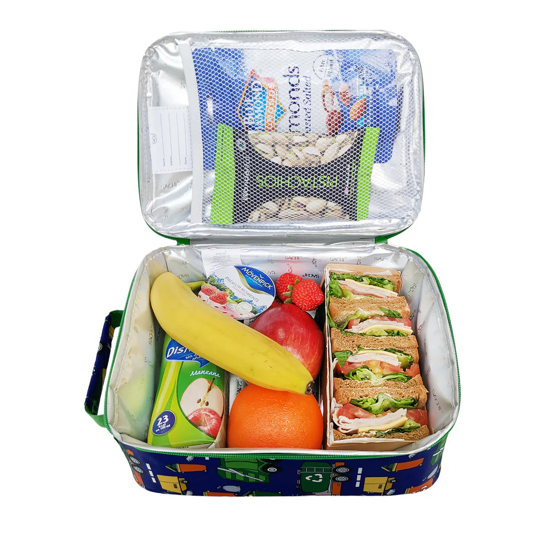 Sachi SACHI INSULATED LUNCH BAG - TRUCKS