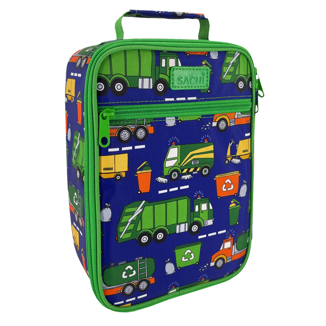 Sachi SACHI INSULATED LUNCH BAG - TRUCKS